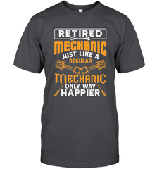 Retired Mechanic Just Like A Regular Only Way Happier Men's T-Shirt Men's T-Shirt - FordPhuMy