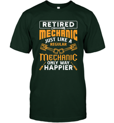 Retired Mechanic Just Like A Regular Only Way Happier Men's T-Shirt Men's T-Shirt - FordPhuMy