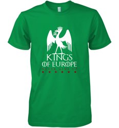 Kings of Europe Never Give Up 2019 Liverpool Men's Premium T-Shirt