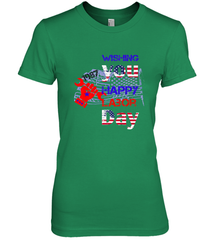 Happy labor day wishes USA flag for men and woman Women's Premium T-Shirt Women's Premium T-Shirt - FordPhuMy