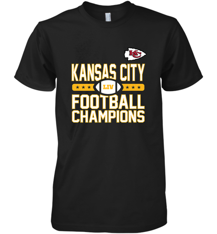 Kansas City Sideline Football _ The City Of Champions LIV Men's Premium T-Shirt