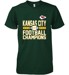 Kansas City Sideline Football _ The City Of Champions LIV Men's Premium T-Shirt Men's Premium T-Shirt - FordPhuMy