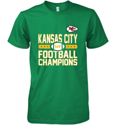 Kansas City Sideline Football _ The City Of Champions LIV Men's Premium T-Shirt