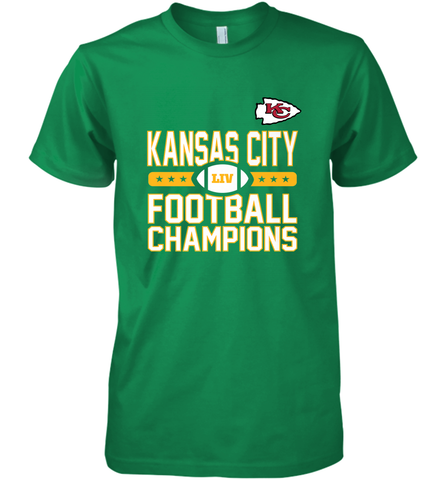 Kansas City Sideline Football _ The City Of Champions LIV Men's Premium T-Shirt