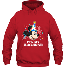 Disney Mickey Mouse It�s My Birthday Hooded Sweatshirt Hooded Sweatshirt - FordPhuMy