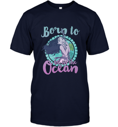 Disney Moana Born To Be In The Ocean Painted Men's T-Shirt