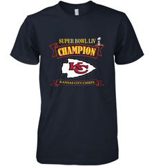 Kansas City Chiefs NFL Pro Line by Fanatics Super Bowl LIV Champions Men's Premium T-Shirt Men's Premium T-Shirt - FordPhuMy