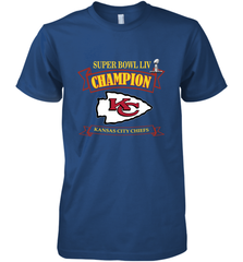 Kansas City Chiefs NFL Pro Line by Fanatics Super Bowl LIV Champions Men's Premium T-Shirt Men's Premium T-Shirt - FordPhuMy