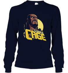 Marvel The Defenders Luke Cage Profile Long Sleeve T-Shirt