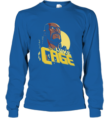 Marvel The Defenders Luke Cage Profile Long Sleeve T-Shirt Long Sleeve T-Shirt - FordPhuMy