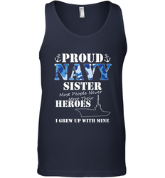 US Military Proud Navy Sister Men or Women Men's Tank Top