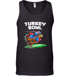 Cool Turkey Bowl _ Funny Thanksgiving Football Player Gift Men's Tank Top