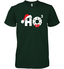 Santa HO HO3 Cubed Funny Christmas Men's Premium T-Shirt Men's Premium T-Shirt - FordPhuMy
