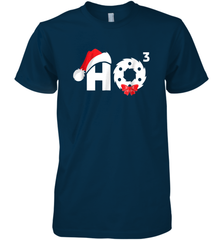 Santa HO HO3 Cubed Funny Christmas Men's Premium T-Shirt Men's Premium T-Shirt - FordPhuMy