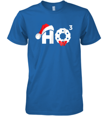 Santa HO HO3 Cubed Funny Christmas Men's Premium T-Shirt Men's Premium T-Shirt - FordPhuMy