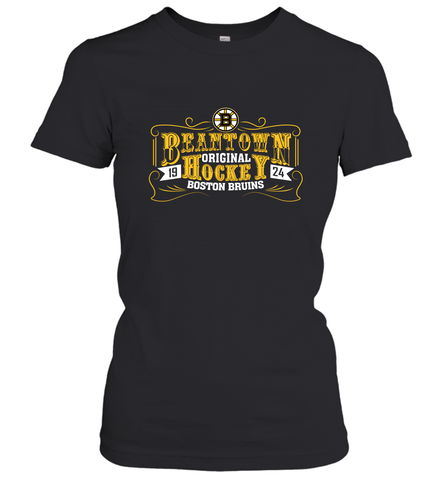 NHL Boston Bruins Fanatics Beantown Women's T-Shirt Women's T-Shirt / Black / S Women's T-Shirt - FordPhuMy