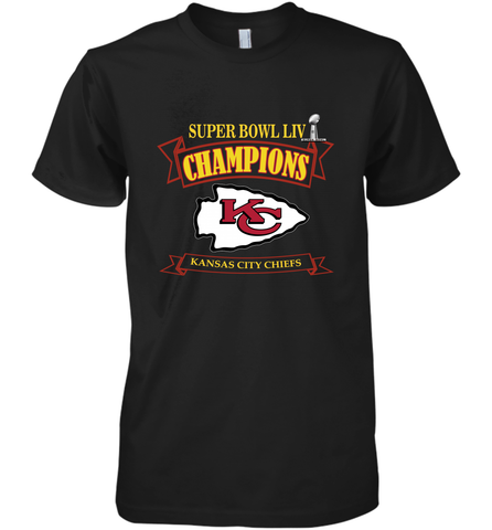 NFL Kansas City Chiefs Pro Line by Fanatics Super Bowl LIV Champions Men's Premium T-Shirt