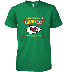NFL Kansas City Chiefs Pro Line by Fanatics Super Bowl LIV Champions Men's Premium T-Shirt Men's Premium T-Shirt - FordPhuMy