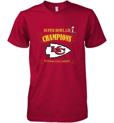 NFL Kansas City Chiefs Pro Line by Fanatics Super Bowl LIV Champions Men's Premium T-Shirt Men's Premium T-Shirt - FordPhuMy