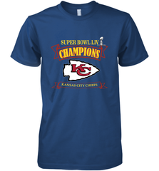 NFL Kansas City Chiefs Pro Line by Fanatics Super Bowl LIV Champions Men's Premium T-Shirt Men's Premium T-Shirt - FordPhuMy