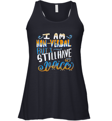 Special Needs NonVerbal Autism Awesome Women's Racerback Tank Women's Racerback Tank - FordPhuMy