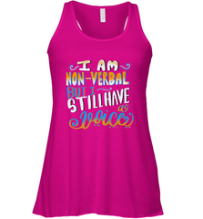 Special Needs NonVerbal Autism Awesome Women's Racerback Tank Women's Racerback Tank - FordPhuMy