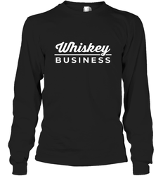 Whiskey Business Drinking St Patrick's Day Long Sleeve T-Shirt