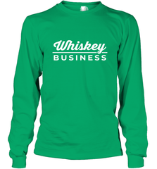 Whiskey Business Drinking St Patrick's Day Long Sleeve T-Shirt Long Sleeve T-Shirt - FordPhuMy