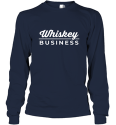 Whiskey Business Drinking St Patrick's Day Long Sleeve T-Shirt
