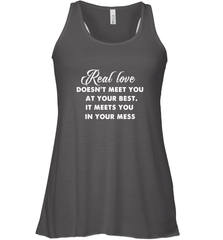 Real love funny quotes for valentine Women's Racerback Tank Women's Racerback Tank - FordPhuMy