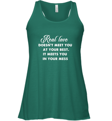 Real love funny quotes for valentine Women's Racerback Tank Women's Racerback Tank - FordPhuMy