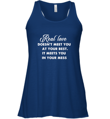Real love funny quotes for valentine Women's Racerback Tank Women's Racerback Tank - FordPhuMy
