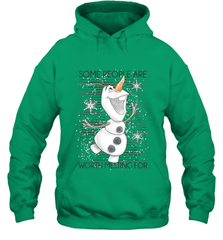 Disney Frozen Olaf Some People Are Worth Melting For Hooded Sweatshirt Hooded Sweatshirt - FordPhuMy