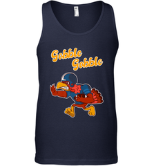 Turkey Football Shirt Funny Thanksgiving Turkey Gobble Gift Men's Tank Top Men's Tank Top - FordPhuMy