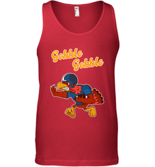 Turkey Football Shirt Funny Thanksgiving Turkey Gobble Gift Men's Tank Top Men's Tank Top - FordPhuMy
