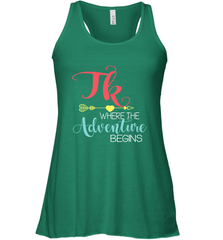 TK Transitional Kindergarten Where The Adventure Begins Women's Racerback Tank Women's Racerback Tank - FordPhuMy