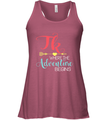 TK Transitional Kindergarten Where The Adventure Begins Women's Racerback Tank Women's Racerback Tank - FordPhuMy