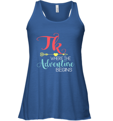 TK Transitional Kindergarten Where The Adventure Begins Women's Racerback Tank Women's Racerback Tank - FordPhuMy