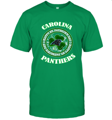 NFL Carolina Panthers Logo Happy St Patrick's Day Men's T-Shirt Men's T-Shirt - FordPhuMy