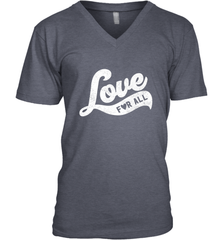 Cute Love Valentines Day Retro Vintage Top Men's V-Neck Men's V-Neck - FordPhuMy