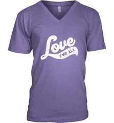 Cute Love Valentines Day Retro Vintage Top Men's V-Neck Men's V-Neck - FordPhuMy