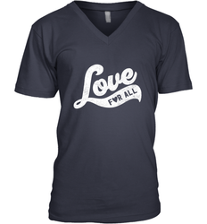 Cute Love Valentines Day Retro Vintage Top Men's V-Neck