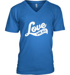 Cute Love Valentines Day Retro Vintage Top Men's V-Neck Men's V-Neck - FordPhuMy