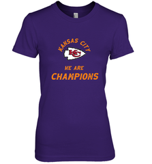 KC Kansas City Tribal Arrowhead we are Champions Women's Premium T-Shirt Women's Premium T-Shirt - FordPhuMy