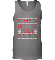 Oldest Claus Santa Hat Christmas Gift Matching Family Ugly Men's Tank Top Men's Tank Top - FordPhuMy