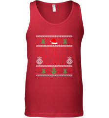 Oldest Claus Santa Hat Christmas Gift Matching Family Ugly Men's Tank Top Men's Tank Top - FordPhuMy