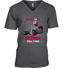 Oklahoma Sooners Win Lose Or Tie Men's V-Neck Men's V-Neck - FordPhuMy