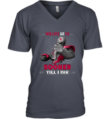 Oklahoma Sooners Win Lose Or Tie Men's V-Neck Men's V-Neck - FordPhuMy