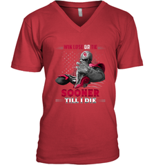 Oklahoma Sooners Win Lose Or Tie Men's V-Neck Men's V-Neck - FordPhuMy
