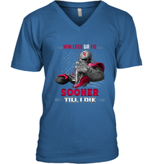 Oklahoma Sooners Win Lose Or Tie Men's V-Neck Men's V-Neck - FordPhuMy